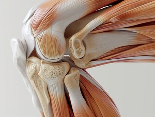 Close Up of Persons Muscles