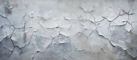 Obraz premium Peeling paint on a close-up wall texture