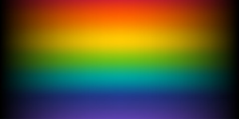 rainbow color gradient background design vector