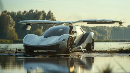 Flying car is an example of a flying car that can take off and land like a helicopter.