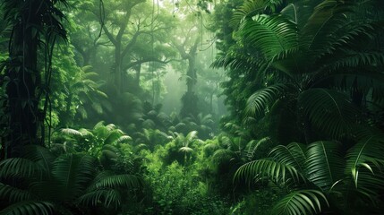 Congo Forest, a mysterious rainforest full of animals 