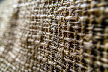 Burlap background and texture material