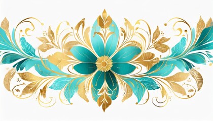 Obraz premium background with flowers