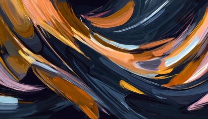 abstract thick dark oil paint background