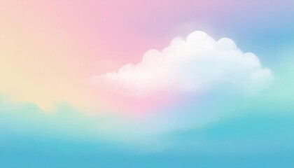 abstract soft cloud background in pastel color gradation
