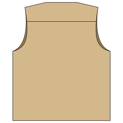 chest vest bag back view