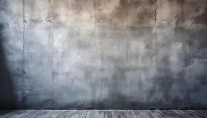 Tuinposter textured concrete wall background © Richard