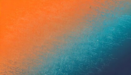 orange blue gradient color background with grunge texture