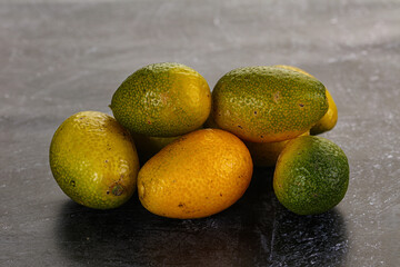 Natural organic sweet and sour Kumquat