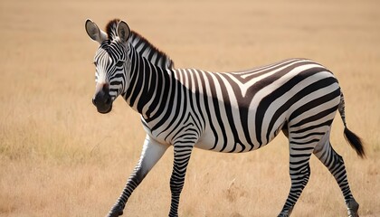 A Zebra In A Safari Tour Upscaled 32
