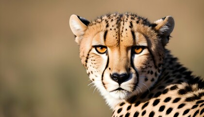 A Cheetah With Its Eyes Narrowed Focused On Its T Upscaled 5 1