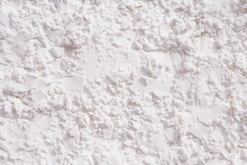 Macro Shot of Cornflour Powder Texture, Top View.