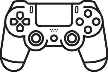 Video game controller / gamepad flat icon for apps and websites © MDMASUD