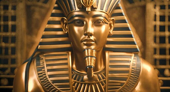 Tutankhamun mask. Ancient Egypt.