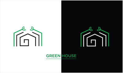 Simple Real Estate Logo Monogram