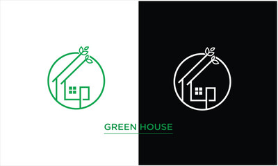 Simple Real Estate Logo Monogram