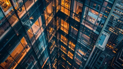 low angle view of skyscrapers i