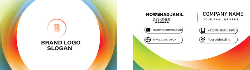 So beautiful business card template