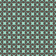 Multi color seamless abstract pattern. Background and backdrop. Multi Colored. Colorful ornamental design. Colored mosaic ornaments. Vector graphic illustration.