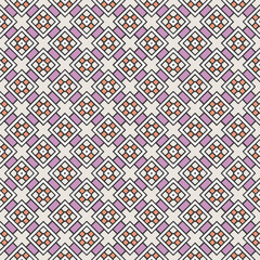 Multi color seamless abstract pattern. Background and backdrop. Multi Colored. Colorful ornamental design. Colored mosaic ornaments. Vector graphic illustration.