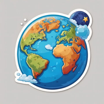 earth, globe, world, planet, map, sphere, global, europe, america, geography, 3d, illustration, continent, icon, asia, ocean, business, travel, concept, land, ecology, space, nature, blue, usa, cartoo