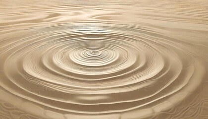 Fototapeta na wymiar water texture ripples wave clean water abstract background in beige color