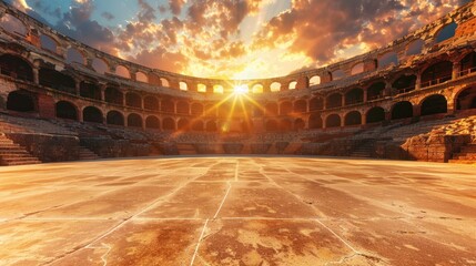 A magnificent ancient stadium, a battle arena for gladiators. Suitable for those who like to take...