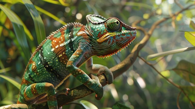 Chameleon Attacks: Some species of chameleons Comodo chameleon May attack humans. 