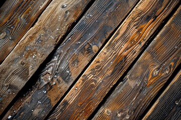 close up of a wooden boards abstract background