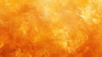 Old orange watercolor textured background. AI generated image