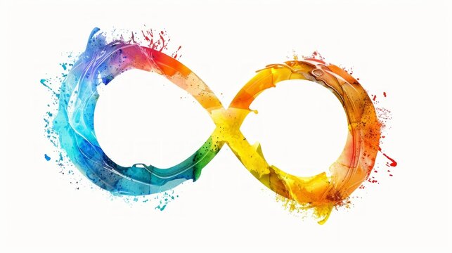 Autism infinity symbol