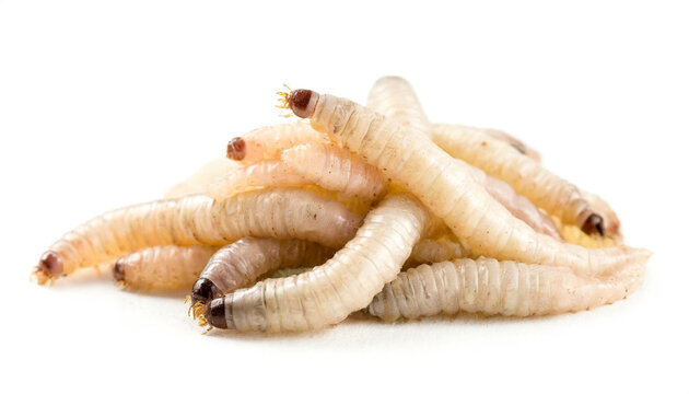 Maden isoliert auf wei&szlig;en Hintergrund, Freisteller 