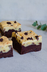 cake with chocolate