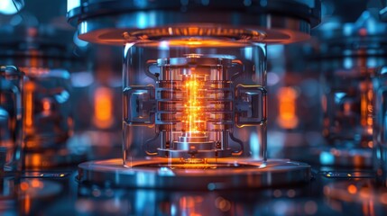 A compact, efficient nuclear fusion reactor providing clean energy