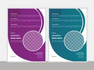 Elegant business flyer template