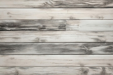 Naklejka premium White and black and old dirty weathered outdoor wood wall wooden plank board texture background with grains and structures
