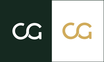 CG, GC, C, G, Abstract Letters Logo Monogram