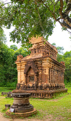 Duy Phu, Quang Nam, Vietnam: Temple in My Son