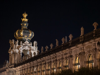 Fototapeta premium Dresden bei nacht