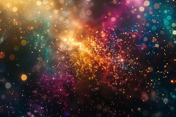 Galaxy cosmos abstract multicolored background