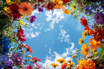 Obraz premium Beautiful floral spring abstract background of nature