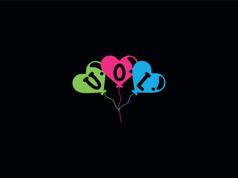 Colorful UOL Bithday Logo