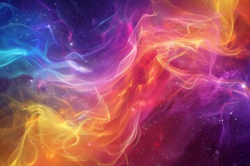 Galaxy cosmos abstract multicolored background