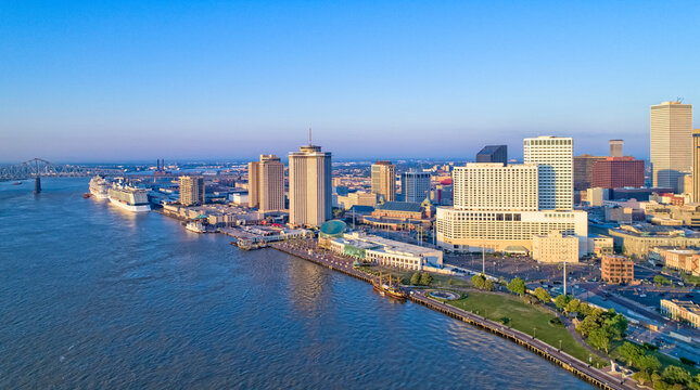 Aerial view of New Orleans