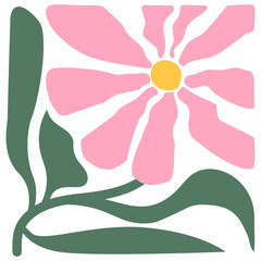 Abtsract Groovy Flower