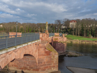 Die Stadt Grimma in Sachsen