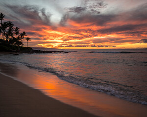 Maui Napili Beach Sunset
