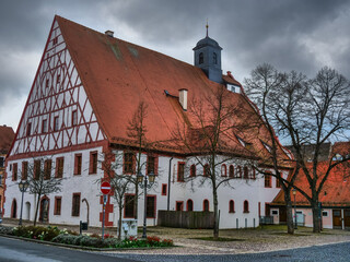 Die Stadt Grimma in Sachsen
