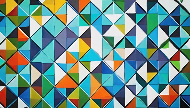 abstract background of geometric shapes geometric mosaic of squares