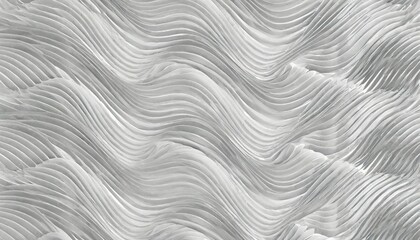 white seamless texture wavy background interior wall decoration white background of abstract waves
